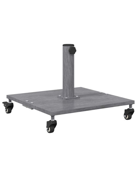 Base per ombrellone Aspetto Legno Grigio Scuro