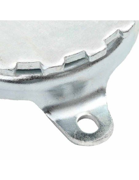Pedale Rotante a 360 Gradi Argento 21,5 x 14 x 6 cm Acciaio