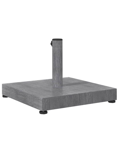 Base per ombrellone Aspetto Legno Grigio Scuro