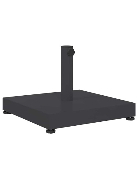 Basi per ombrelli da esterno Grigio scuro 45 x 45 x 31.5 cm