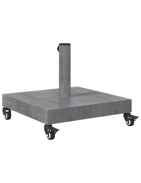 Basi per ombrelli da esterno Legno scuro 45 x 45 x 32 cm