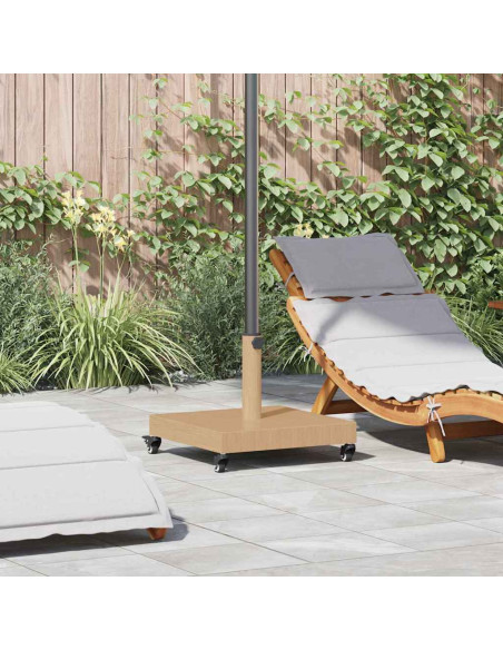 Base per ombrellone Legno Chiaro 45 x 45 x 31,5 cm