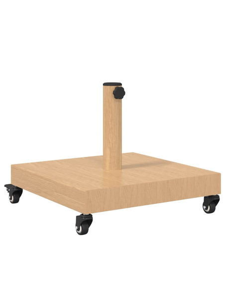 Basi per ombrelli da esterno Legno chiaro 45 x 45 x 32 cm