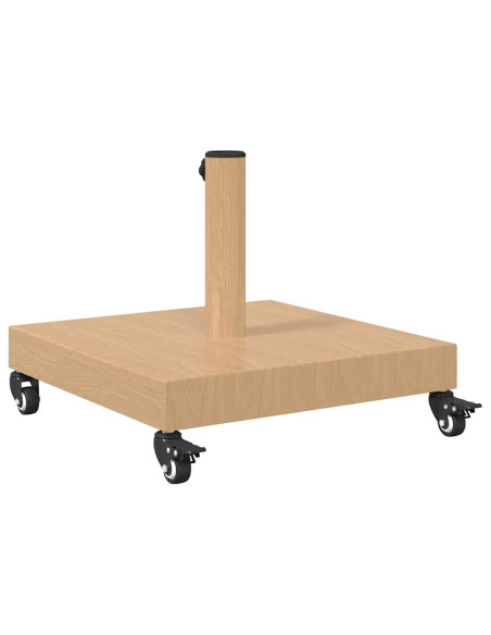 Basi per ombrelli da esterno Legno chiaro 45 x 45 x 32 cm