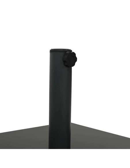 Basi per ombrelli da esterno Nero 45 x 45 x 32 cm