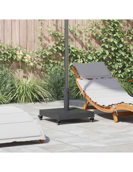 Base per ombrellone Grigio scuro 45 x 45 x 31,5 cm
