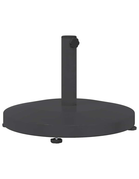 Basi per ombrelli da esterno Grigio scuro 48 x 48 x 32 cm