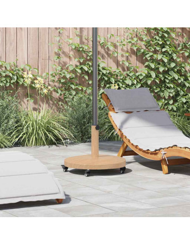 Base per ombrellone Legno Chiaro 48 x 48 x 32 cm