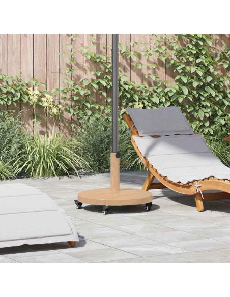 Base per ombrellone Legno Chiaro 48 x 48 x 32 cm