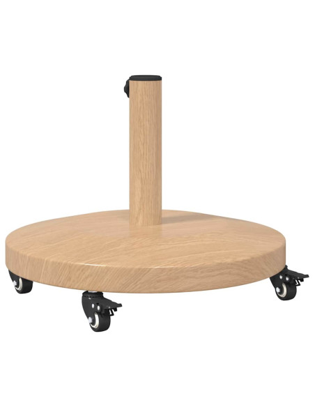 Basi per ombrelli da esterno Legno chiaro 48 x 48 x 32.5 cm