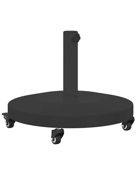 Basi per ombrelli da esterno Nero 48 x 48 x 32.5 cm