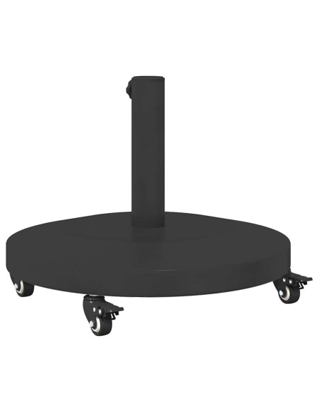 Basi per ombrelli da esterno Nero 48 x 48 x 32.5 cm