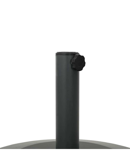Basi per ombrelli da esterno Grigio scuro 48 x 48 x 32.5 cm