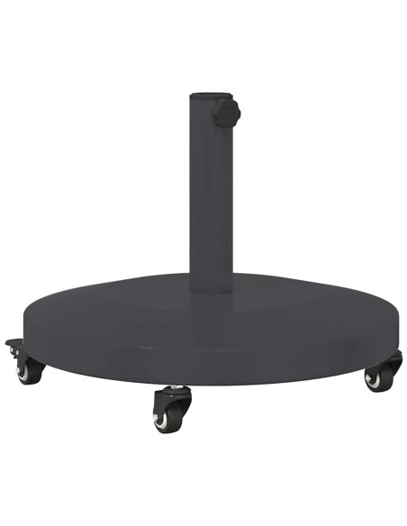 Basi per ombrelli da esterno Grigio scuro 48 x 48 x 32.5 cm