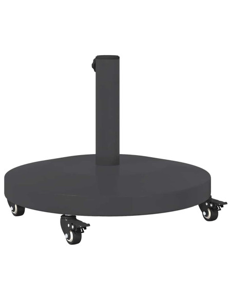 Basi per ombrelli da esterno Grigio scuro 48 x 48 x 32.5 cm