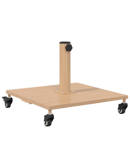 Basi per ombrelli da esterno Legno chiaro 45 x 45 x 31.5 cm