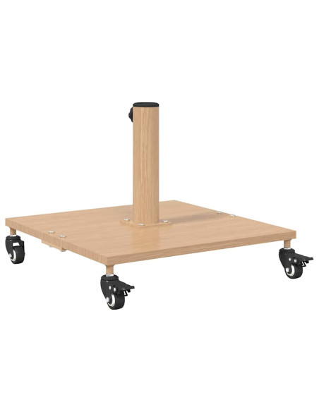 Basi per ombrelli da esterno Legno chiaro 45 x 45 x 31.5 cm