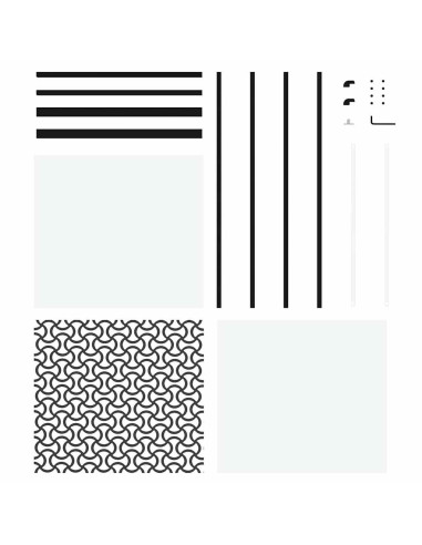 Porta in vetro Traforo Nero 90 x 2 x 205 cm Alluminio