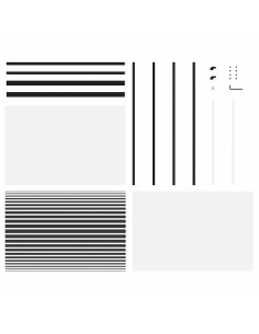 Porta in vetro Rigato Nero 90 x 2 x 205 cm Alluminio 2