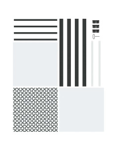 Porta in vetro Traforo Nero 76 x 3.5 x 201.5 cm Alluminio 2