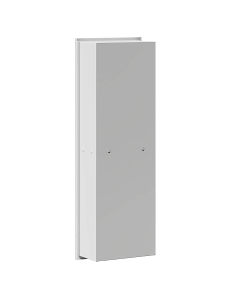 Nicchia per doccia Bianco 60 x 20 x 9.5 cm Acciaio inossidabile