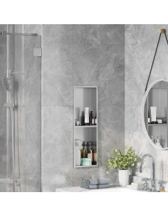 Nicchia per doccia Argento 60 x 20 x 9,5 cm 2