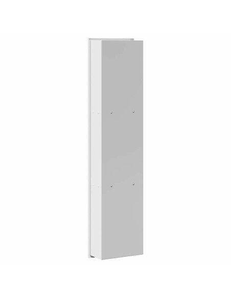 Nicchia per doccia Bianco 90 x 20 x 9.5 cm Acciaio inossidabile