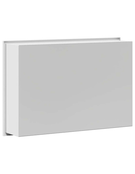 Nicchia per doccia Bianco 45 x 30 x 9.5 cm Acciaio inossidabile