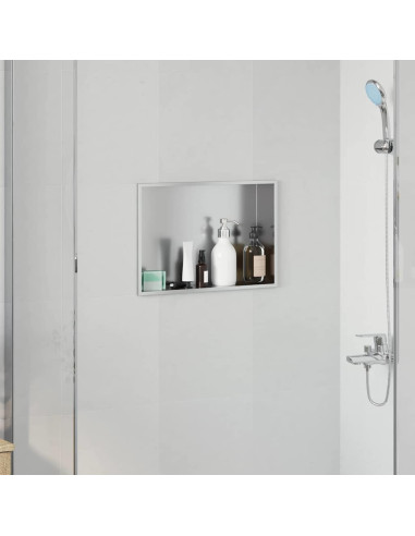 Nicchia per doccia Argento 45 x 30 x 9,5 cm