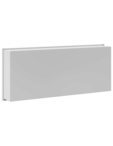 Nicchia per doccia Bianco 75 x 30 x 9,5 cm Acciaio inossidabile