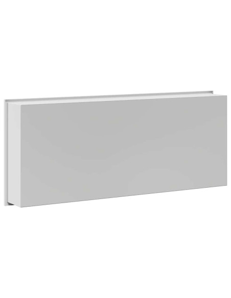 Nicchia per doccia Bianco 75 x 30 x 9.5 cm Acciaio inossidabile