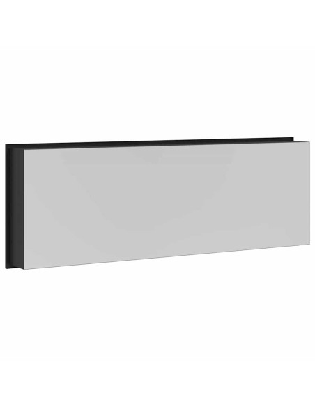 Nicchia per doccia Nero 90 x 30 x 9.5 cm Acciaio inossidabile