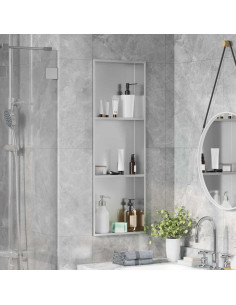 Nicchia per doccia Argento 90 x 30 x 9,5 cm 2