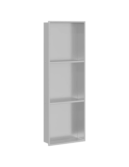 Nicchia per doccia Argento 90 x 30 x 9.5 cm