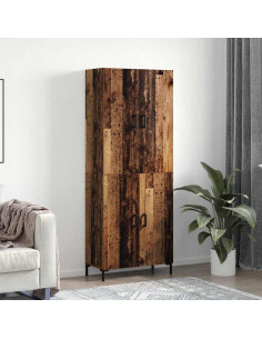Credenza Legno vecchio 69,5 x 34 x 180 cm Legno multistrato 2