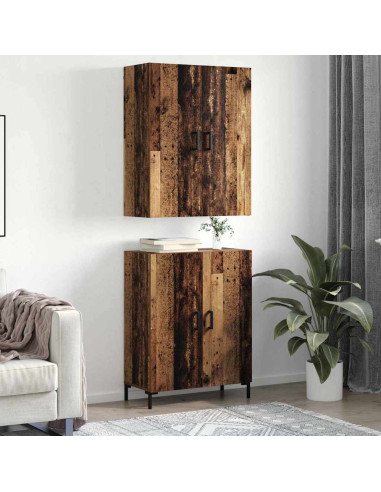 Credenza Legno vecchio 69,5 x 34 x 180 cm Legno multistrato