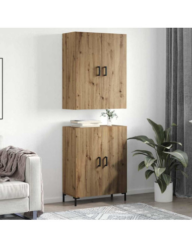 Credenza rovere artigianale 69,5 x 34 x 180 cm