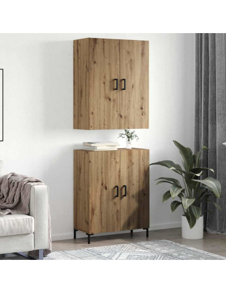 Credenza rovere artigianale 69,5 x 34 x 180 cm