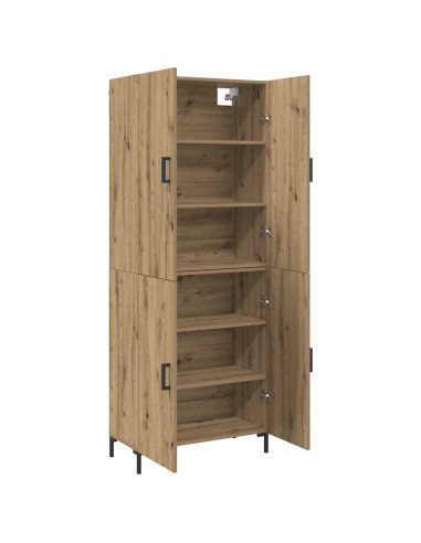 Credenza rovere artigianale 69,5 x 34 x 180 cm