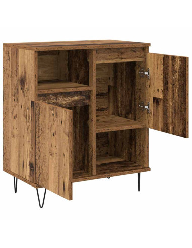 Credenza 2 pcs Legno vecchio 60 x 35 x 70 cm
