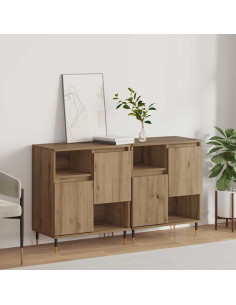 Sideboards 2 pcs rovere artigianale 120 x 35 x 70 cm 2