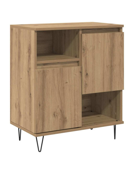 Credenza 3 pcs Rovere artigianale 60 x 35 x 70 cm