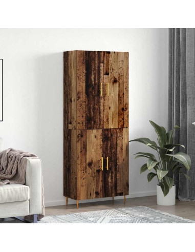 Credenza Legno vecchio 69,5 x 34 x 180 cm Legno multistrato