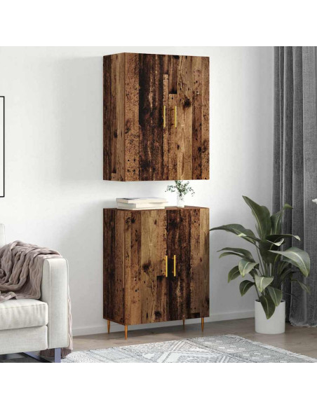 Credenza Legno vecchio 69,5 x 34 x 180 cm Legno multistrato