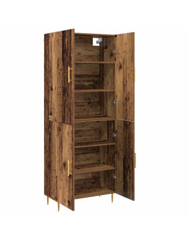 Credenza Legno vecchio 69,5 x 34 x 180 cm Legno multistrato