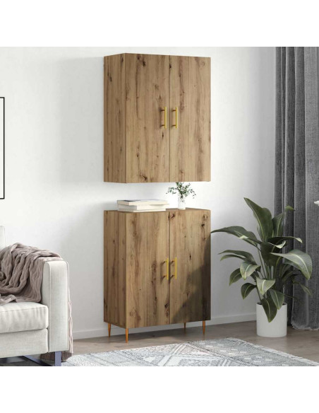 Credenza rovere artigianale 69,5 x 34 x 180 cm