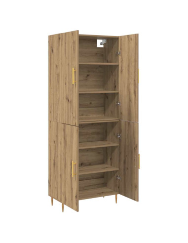 Credenza rovere artigianale 69,5 x 34 x 180 cm