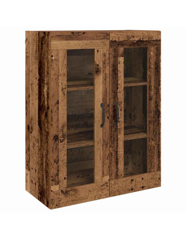 Credenza 2 pcs Legno vecchio Legno multistrato