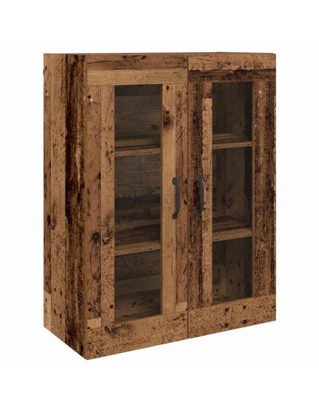 Credenza 2 pcs Legno vecchio Legno multistrato