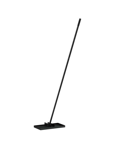 Rastrello da Giardino Nero Acciaio verniciato a polvere